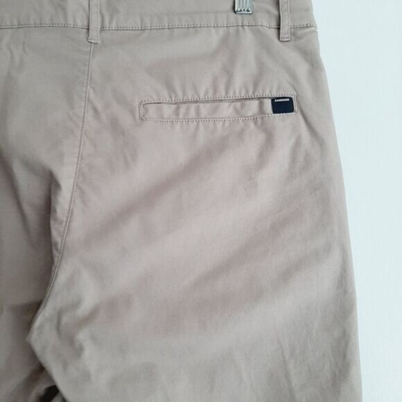 ZANEROBE Slim Fit Casual Pants Beige Cotton Blend Men's Sz 34 - Picture 8 of 10